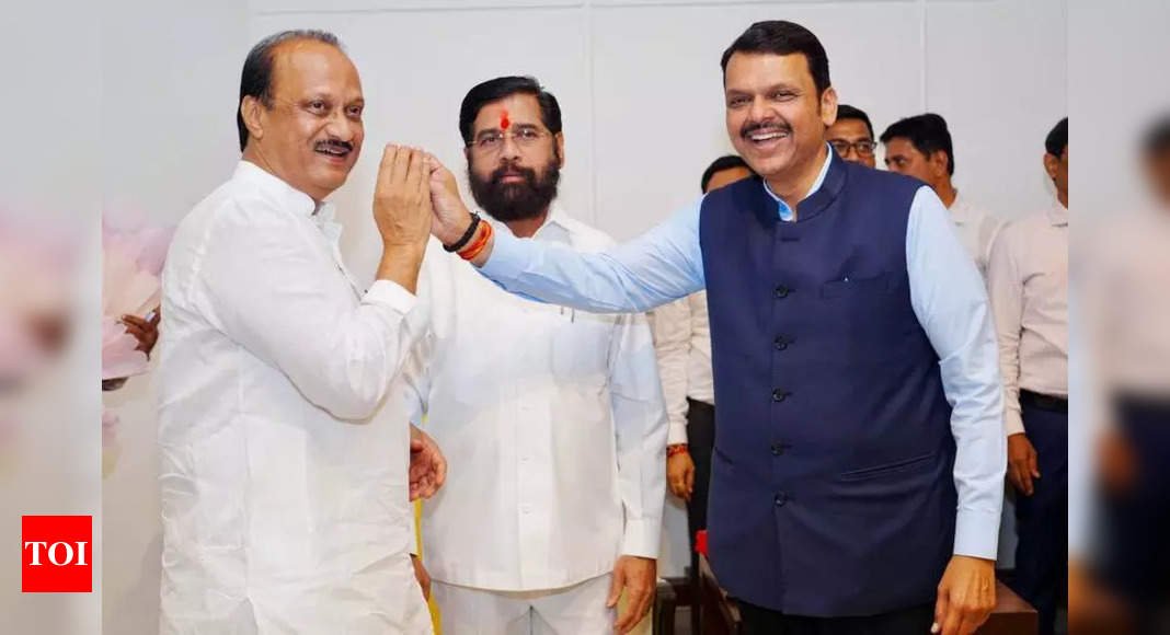 Ajit Pawar Elected NCP Leader; Party Favors Fadnavis for Chief Minister Role in Maharashtra | Mumbai News