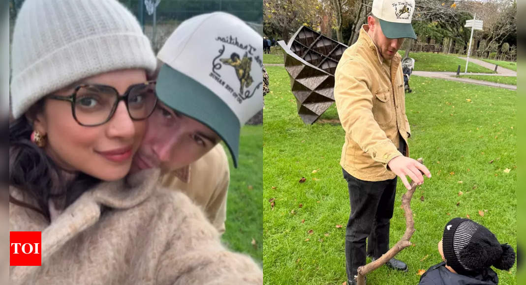 Priyanka Chopra enjoys a cozy Sunday evening with Nick Jonas; don’t miss Malti Marie’s adorable moment with her father | Hindi Movie News