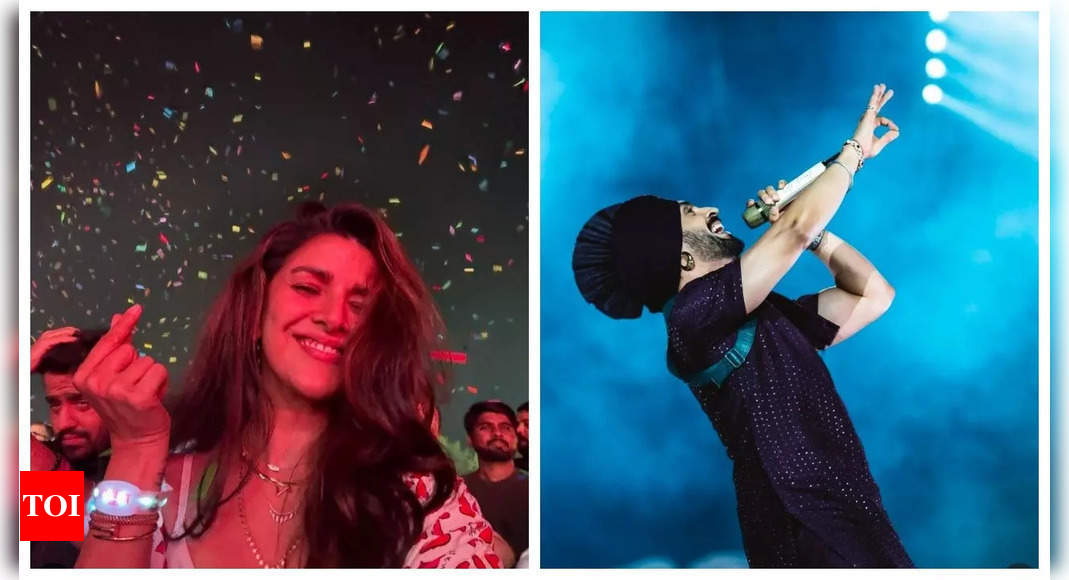 Nimrat Kaur enjoys Diljit Dosanjh’s electrifying concert in Pune, shares memorable moments of joy | Nimrat Kaur enjoys Diljit Dosanjh’s electrifying concert in Pune, shares memorable moments of joy |