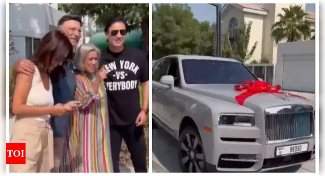 Vivek Oberoi buys a swanky new luxury car worth Rs 12.25 crore; celebrates with family – WATCH video |