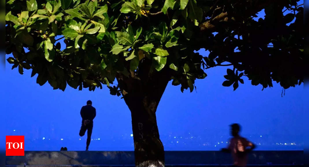 Photos: Mumbaikars embrace winter chill with yoga and meditation | Mumbai News Photos: Mumbaikars embrace winter chill with yoga and meditation | Mumbai News