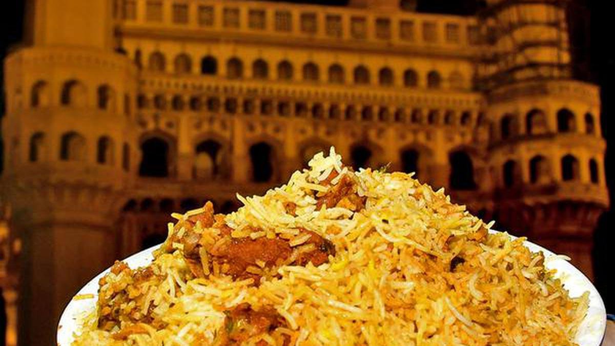 What is unique about Hyderabadi Biryani?