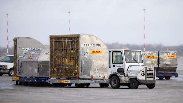 Workers of DHL Express take out the company, adding to the parcel sector’s upheaval. Workers of DHL Express take out the company, adding to the parcel sector’s upheaval.