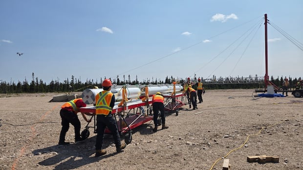 The ‘Starseller’ rocket gets away from creation territory – Canada’s first space launch in more than 25 years.